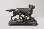 Edouard Paul Delabrière (1829-1912)
« Chien de chasse à l'arrêt »
Sujet...