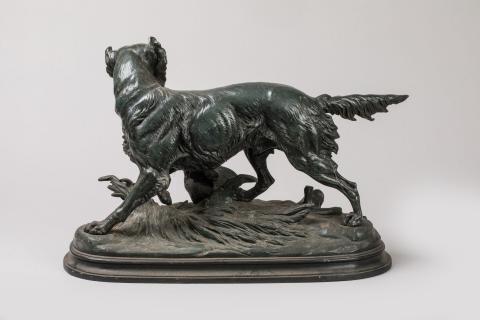 Edouard Paul Delabrière (1829-1912)
« Chien de chasse à l'arrêt »
Sujet...