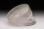 René Lalique (1860-1945)
Boite ronde modèle « Rambouillet » en verre...