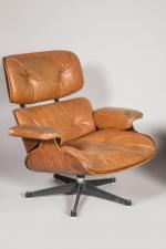 Ray (1907-1958) et Charles (1912-1988) Eames d'après
Ensemble de deux fauteuils...