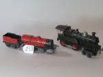 HORNBY. Locomotive sans son tender en tôle. 21 cm. Moteur...