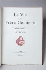 La Vie de frère Genièvre. Traduite de l'italien par André...