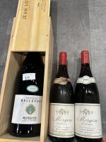 2 Bouteilles Beaujolais, Marcel Jambon, Morgon 1985
1 Magnum Beaujolais, Maison...