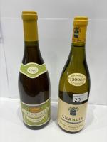 1 Bouteille Bourgogne, Pierre Bourée et Fils, Chablis, 2008
1 Bouteille...