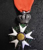 Etoile de chevalier de la LEGION d'HONNEUR, Louis-Philippe (BE).