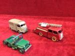 3 Dinky Toys, 1 Dinky France Berliet 1er secours ref...