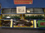 Coffret train « Etoile du Nord », fabrication  Hornby, années 40/50, loco...