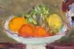 Charles CAMOIN (1879-1965), Nature morte au compotier de fruits et...