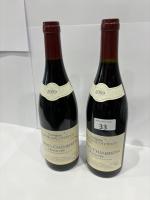 2 Bouteilles Bourgogne, Domaine Confuron Cotetidot, Charmes Chambertin Grand Cru,...