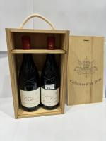 2 Bouteilles Côte du Rhône, Domaine La Destinée, Châteauneuf du...