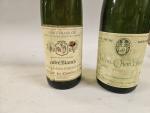 Lot de trois bouteilles blanc : 
1 bouteille Chassagne-Montrachet 1994...