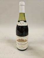 5 Bouteilles de GEVREY-CHAMBERTIN 1982 Pierre André (Bas) 
1 Bouteille...