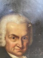 ECOLE FRANCAISE du XIXème siècle. "Portrait d'homme du XVIIIème siècle...