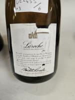 3 bouteilles CHABLIS 2002 DOMAINE LAROCHE (et)
Une TLB et étiquettes...