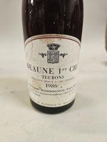 1 Bouteille BEAUNE 1er cru. Teurons. 1986 Domaine Rossignol -...