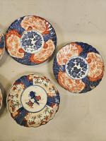 Japon, période Meiji
Ensemble de trois ASSIETTES en porcelaine à décor...