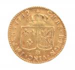 LOUIS d'or 1789 lettre D pour Lyon. Poids: 7,5 g.