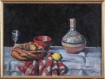 Louis CHARRAT (1903-1971). Nature morte. Huile sur toile. Signée en...