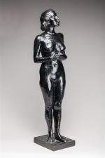 Gustave PIMIENTA (1888-1983). " Nu debout ". Bronze à patine...