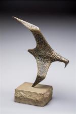 Robert Rigot (né en 1929)
" Oiseau en vol "
Bronze à...